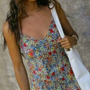 Sincerely Jules X Bandier Alder Slip Dress, Size S